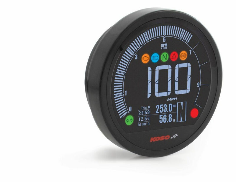 Koso North America DL-04 Speedo Black - BA077101 BMW Nine 2014-2016