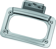 Kuryakyn 5699 L.e.d. Curved License Plate Frame Indian Chrome - Photo - Primary