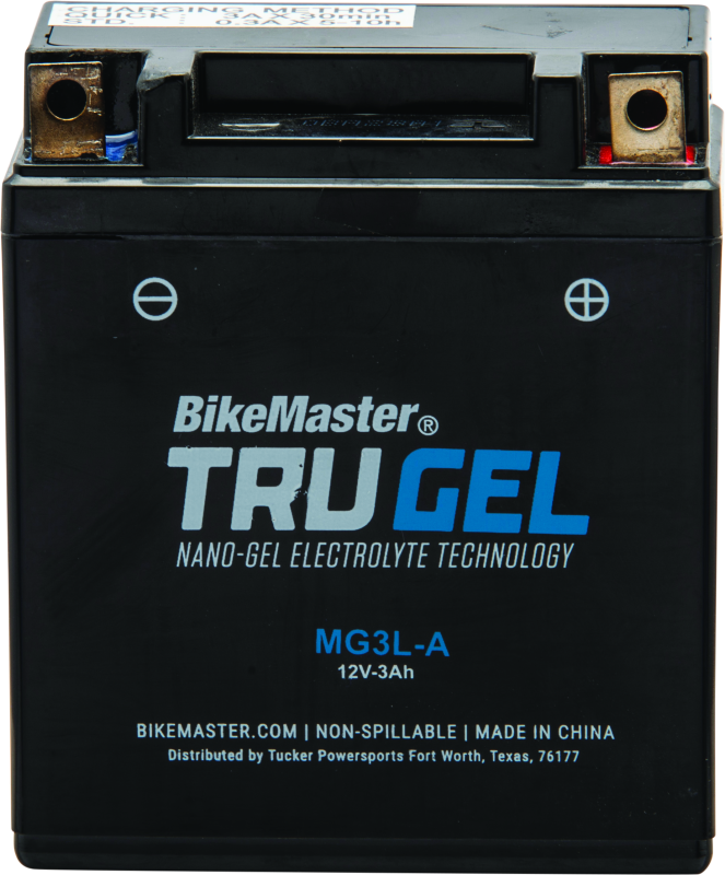 BikeMaster 780529 Trugel Battery - MG3L-A - Photo - Primary