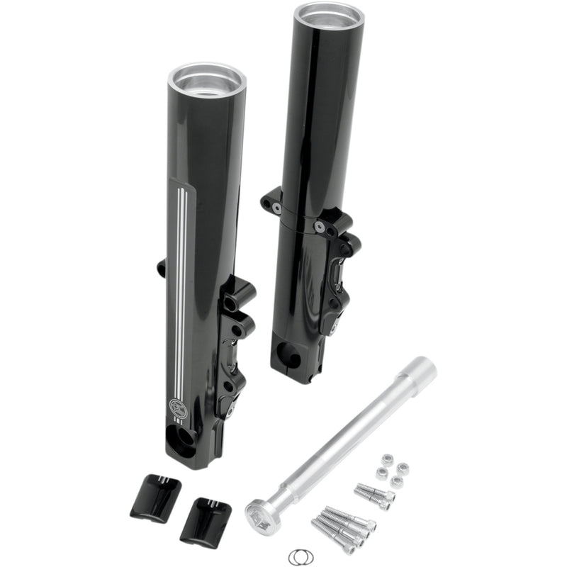 Performance Machine (pm) Legs - 0208-2056-BM For Harley Touring 2008-2013