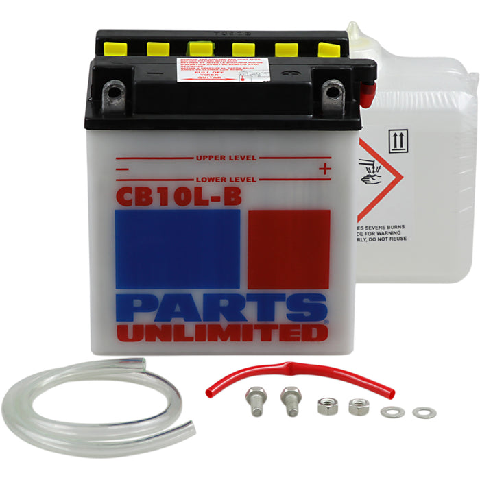 PARTS UNLIMITED 2113-0170 Heavy-Duty 12v Battery Kit Battery - YB10L-B