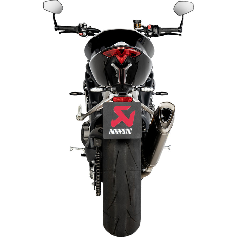 Akrapovic Slip-On Line Muffler - S-T12SO5-HAPXLT Triumph Speed Triple 1200 2021-2024
