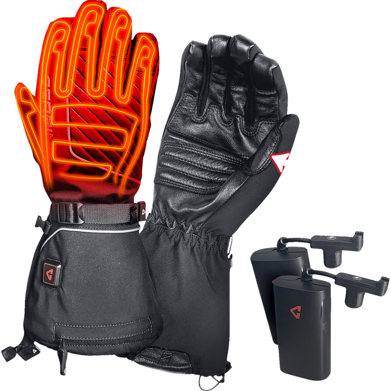 GERBING HEATED CLOTHING 7 V Atlas Ultra-Flex Battery Gloves Black