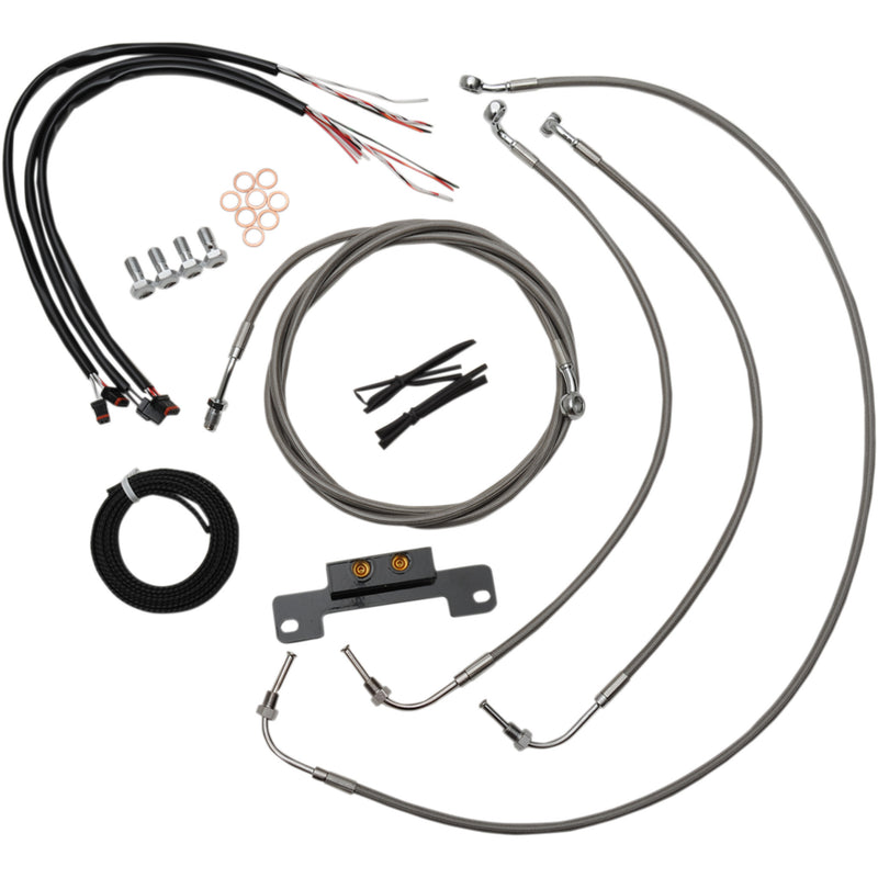 La Choppers Complete Cable Kit - LA-8055KT2-16 For Harley Touring 2017-2020