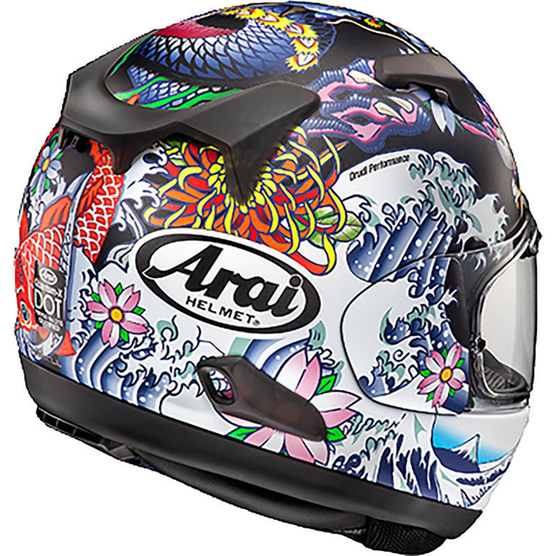 ARAI HELMETS 0101-17707 0101-17707 Quantum-X Oriental Helmet Quantum-X Helmet - Oriental - Black Frost - Medium