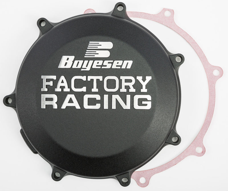 Boyesen Factory Racing Clutch Cover Kawasaki Black - CC-18CB Kawasaki KX 450 2019-2020
