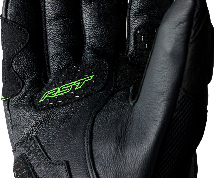 Rst 556-3182009 103182NEO-09 S1 MESH CE GLOVE BLACK/NEON GREEN MD