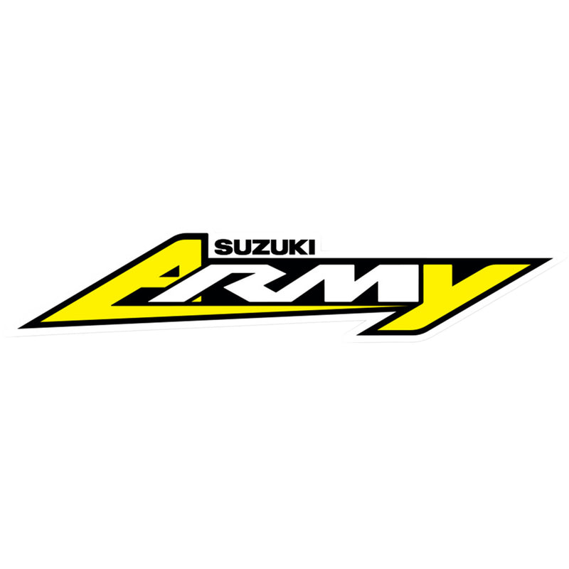D'COR VISUALS 4320-2382 40-40-201 OEM Decal Decal Sheet - 12" - Suzuki Army