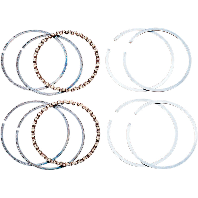 Hastings Piston Ring Set - 2M6482070 For Harley Motorcycles 1953-1980