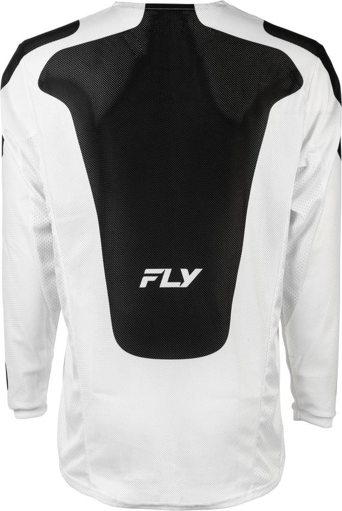 Fly Racing 379-310S 379-310S KINETIC MESH SYM JERSEY WHITE/BLACK SM