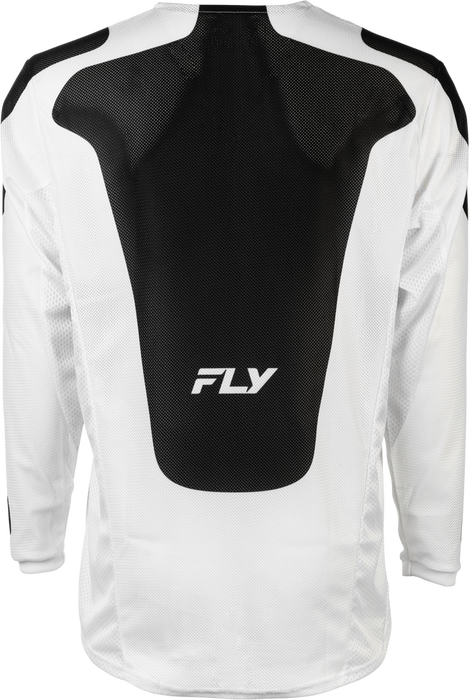 Fly Racing 379-310S 379-310S KINETIC MESH SYM JERSEY WHITE/BLACK SM