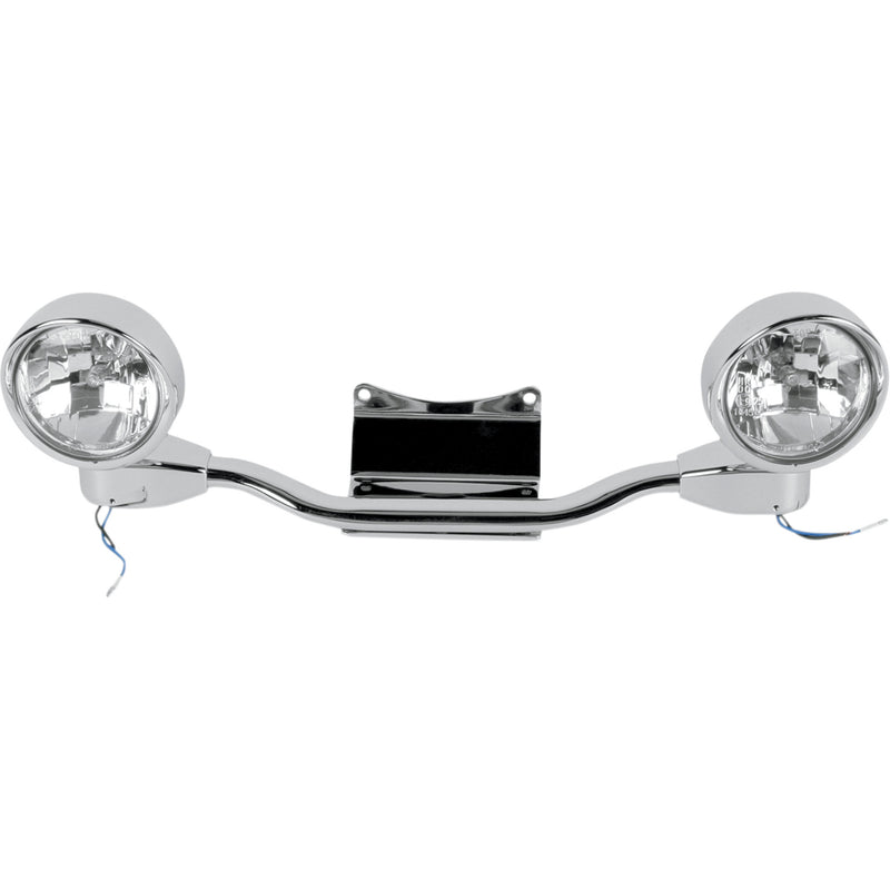 Show Chrome Driving Light Kit - 53-132 Honda VT1100C2 / VT1100C3 / VT750C / VT750CD 1998-2008