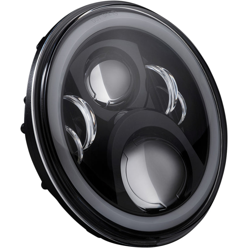 Custom Dynamics ProGLOW™ Headlamp - PG-7-13-B For Harley Motorcycles 1994-2016