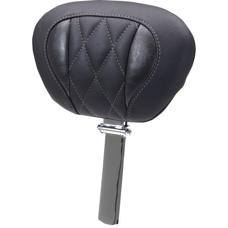 Mustang Deluxe Driver Backrest - 89460GM For Harley Touring 2023-2026