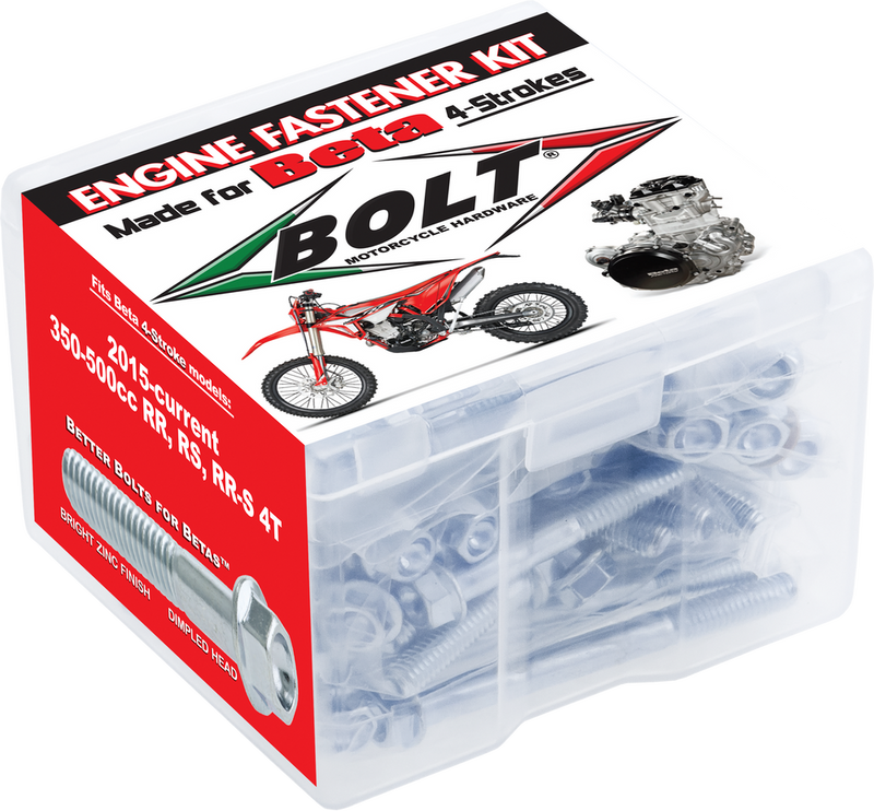 Bolt Engine Fastener Kit Beta 4-STK 350-500 - E-BT4-15 Beta Dirt Bikes 2015-2023