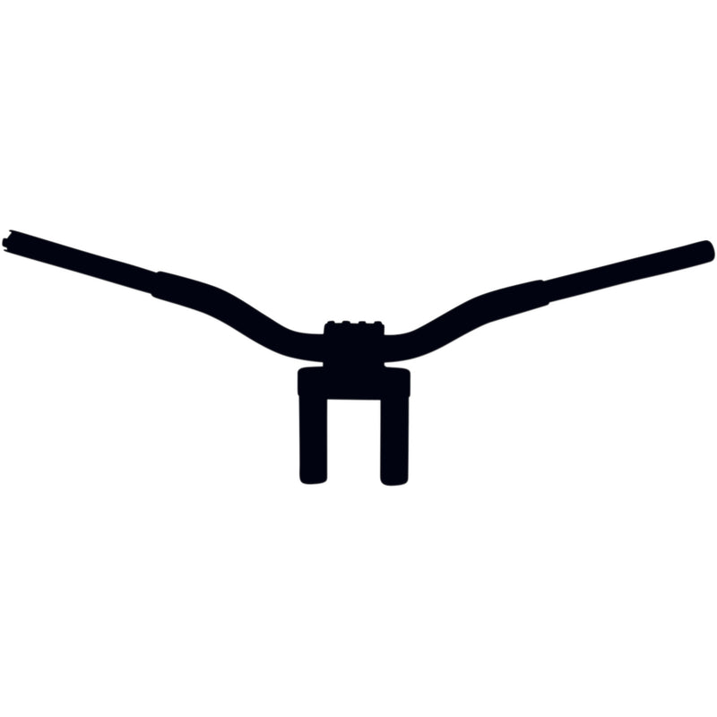 LA CHOPPERS 0601-4447 LA-7335-04M Kage Fighter-T Handlebar - 8" - Matte Black