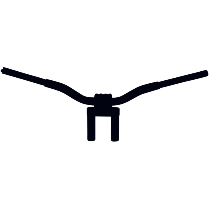 LA CHOPPERS 0601-4447 LA-7335-04M Kage Fighter-T Handlebar - 8" - Matte Black