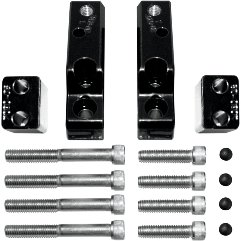 La Choppers Relocation Bracket - LA-7090-06 For Harley Touring 1993-2009