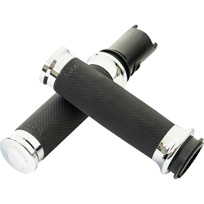 La Choppers County Line Grips - LA-7493-01 For Harley Touring 2023-2026