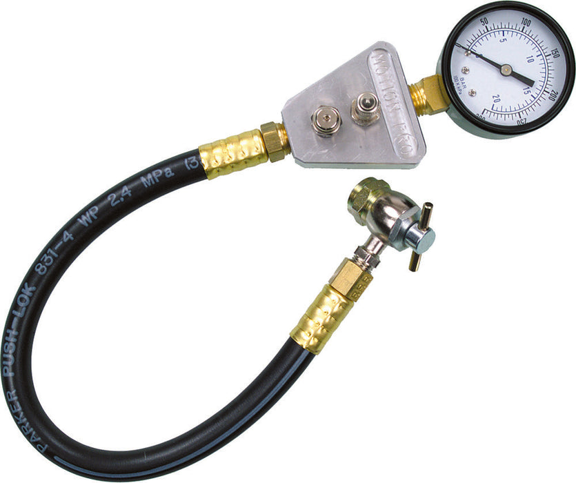 Motion Pro 54-1560 08-0072 PRESSURIZING SHOCK GAUGE SCHRA DER VALVE TYPE