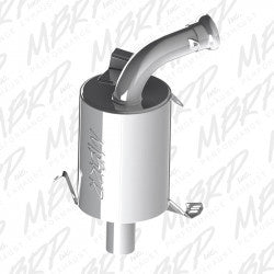 Mbrp Performance Exhaust Trail Series - 127T209 Ski-Doo Snowmobiles 2014-2016
