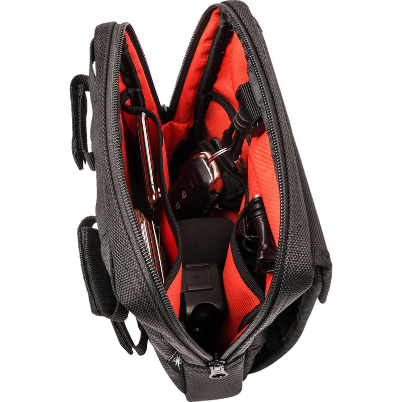 THRASHIN SUPPLY CO. 3510-0180 THB-0020 Slim Handlebar Bag - Black
