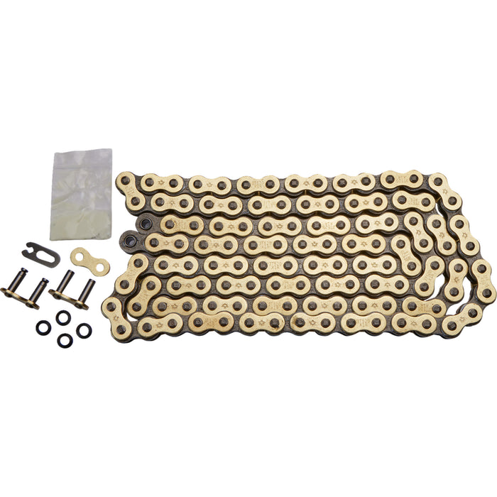 JT CHAINS 1223-0614 JTC520X1RGB116DL 520 X1R Heavy Duty X-Ring Sealed Drive Chain 520 X1R - Heavy Duty Drive Chain - 116 Links - Gold