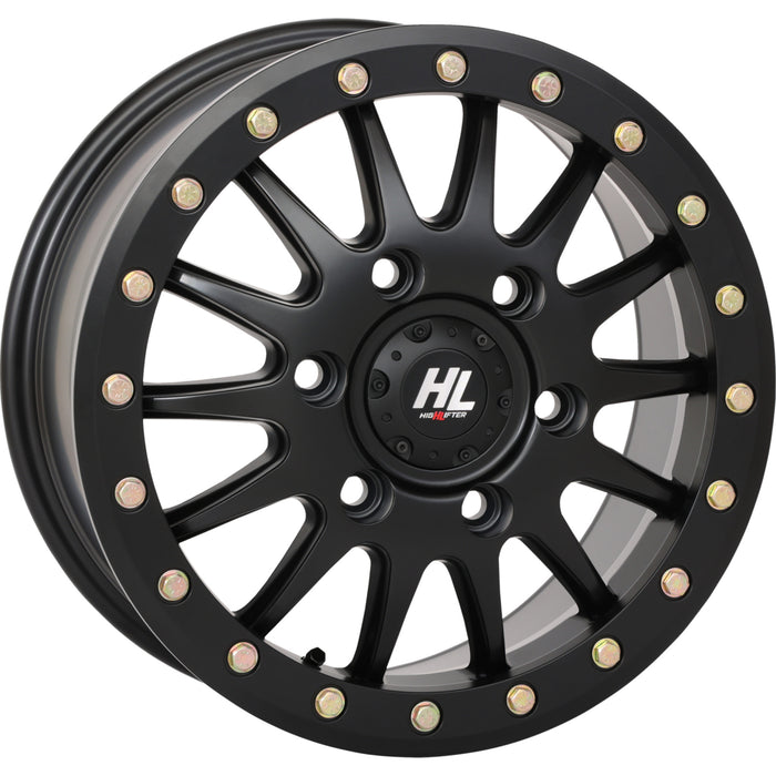 HIGH LIFTER 0230-1526 15HL24-1445 HL24 Wheel Wheel - HL24 - Front/Rear - Black - 15x7 - 5/4.5 - 5+2 (+38 mm)