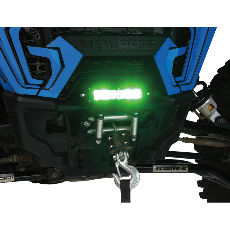 MOOSE OFFROAD 2001-2683 MSE-LB8G Green Series LED Light Bar Light Bar - 8" - Green LED