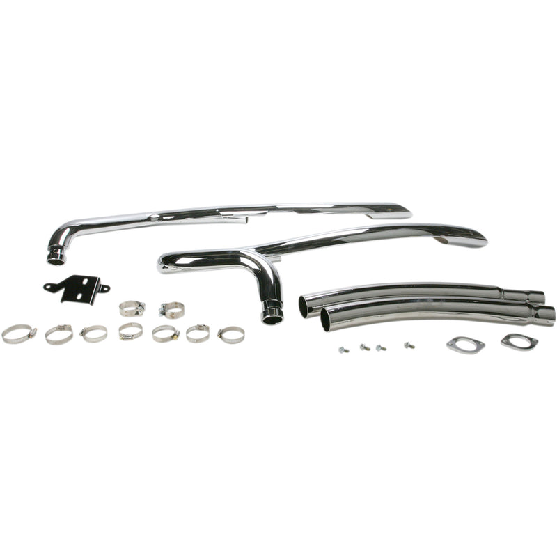 Cobra Speedster Swept 2-Into-2 Exhaust System - 3223 Suzuki Boulevard 2009