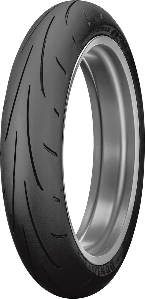 Dunlop Tire Sportmax Q3+ Front 120/70ZR17 58W Radial TL - 45036891 For Ducati Motorcycles 1995-2019 | MV Agusta Motorcycles 2005-2019