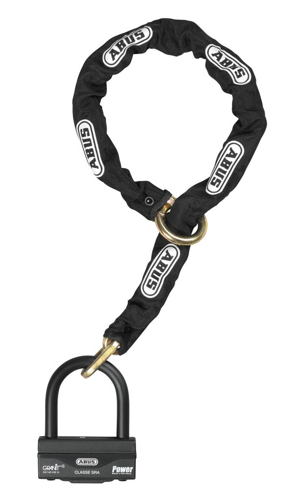 Abus 57-032870 32870 GRANIT 58 12KS LOCK & CHAIN BLACK