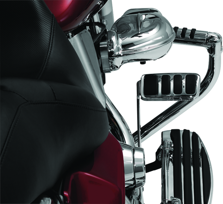 Kuryakyn 4456 ISO Brake Pedal Pad Longhorn Chrome - User 1