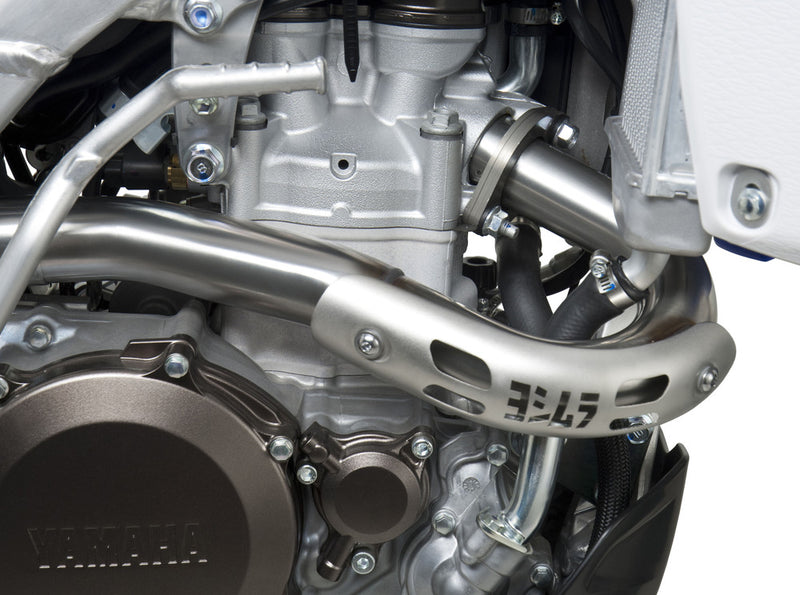 Yoshimura RS-4 Header Canister END CAP Exhaust System SS-AL-CF - 234700D320 Yamaha WR 450 2012-2015