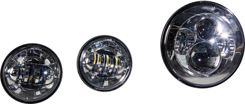 Harddrive 820-0366 820-0366 LED HEADLIGHT/PASSING LAMP SET BLACK