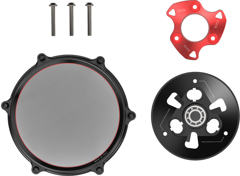Rizoma Clutch Cover RED DUC V4 - ZDM181R Ducati Panigale / Streetfighter 2018-2025