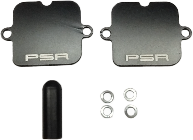 Psr Smog Block OFF Plates - 03-01350-22 Honda Motorcycles 1992-2024