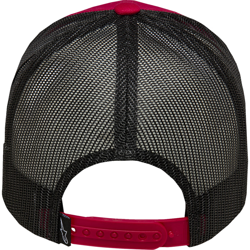 ALPINESTARS 2501-4174 1214-81717-3010-OS Dunker Trucker Hat Dunker Hat - Red/Black - One Size