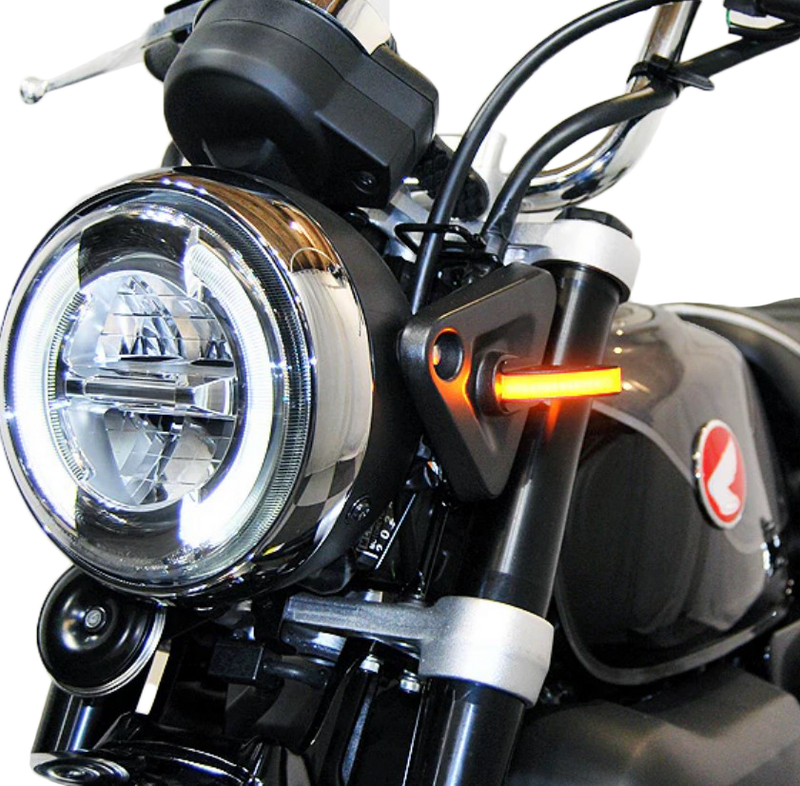 New Rage Cycles Front LED Turn Signals - MONKEY-FB Honda Monkey 2019-2024