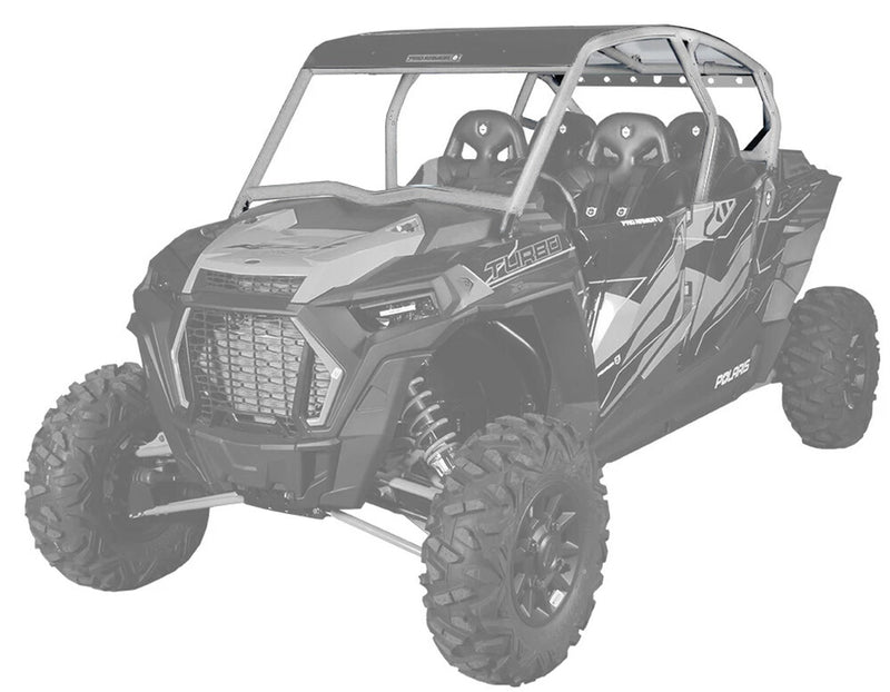 Pro Armor CAB Asylum Cage With NO Intrusion Sparkle Silver Metallic - P194C026SSM Polaris RZR 2019-2022