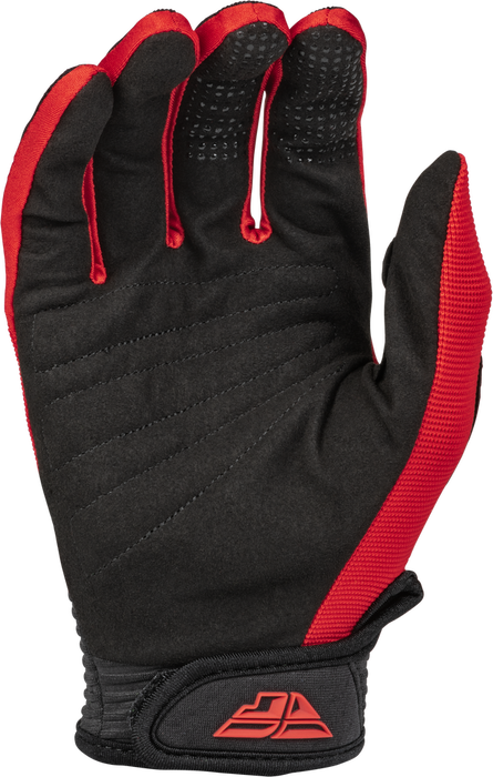 Fly Racing 376-914YS 376-914YS YOUTH F-16 GLOVES RED/BLACK YS