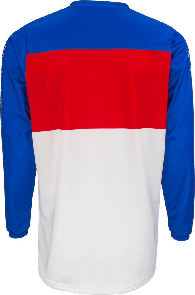 Fly Racing 375-924L 375-924L F-16 JERSEY RED/WHITE/BLUE LG