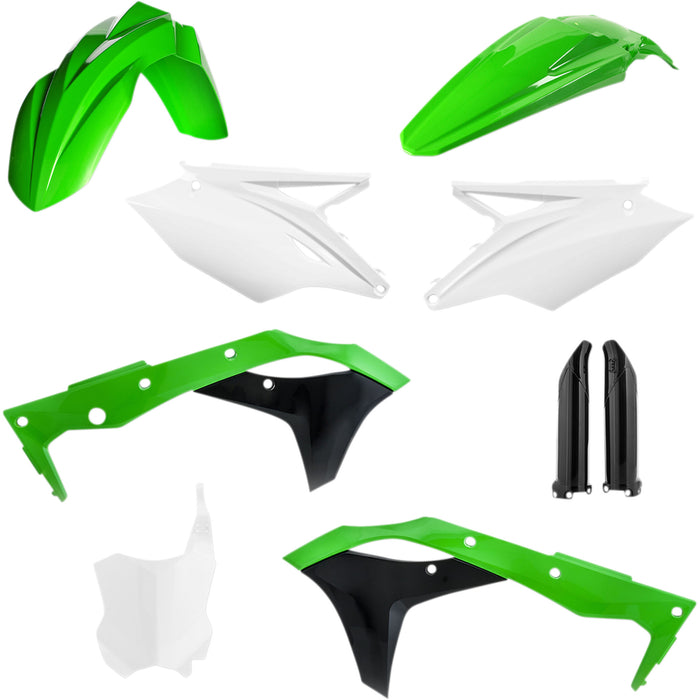 ACERBIS 1403-3100 2685826812 Replacement Plastic Kit Full Replacement Body Kit - OEM Green/White/Black