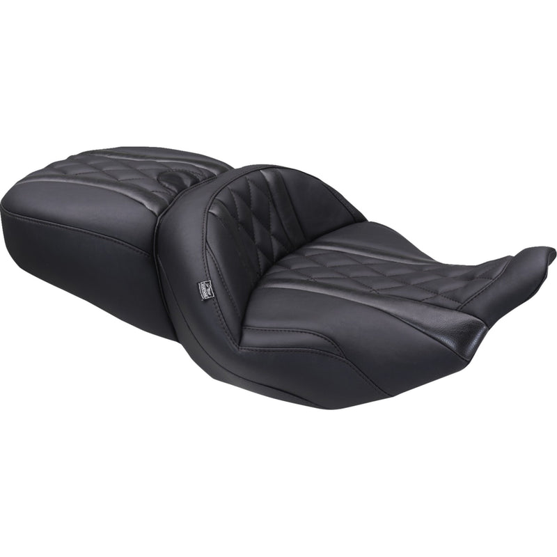 Mustang Deluxe Touring Seat - 89411 For Harley Touring 2023-2026