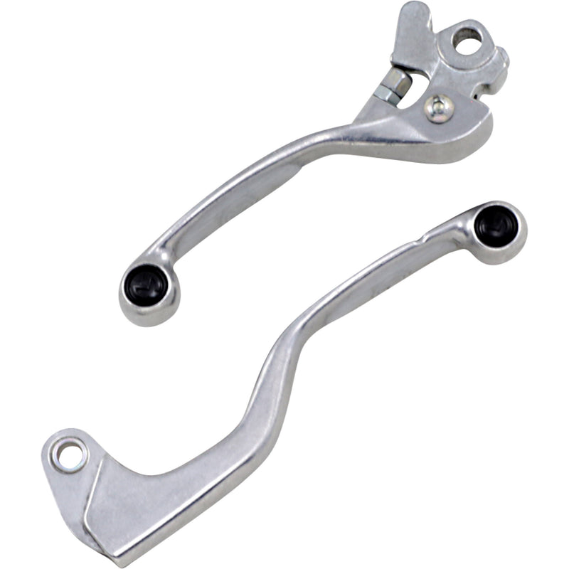 Moose Offroad Competition Lever Set - 1SGWF37 For Kawasaki Dirt Bikes 2000-2015 | Suzuki RM 100 / RM 65 / RMZ 250 / RMZ 450 2003-2007