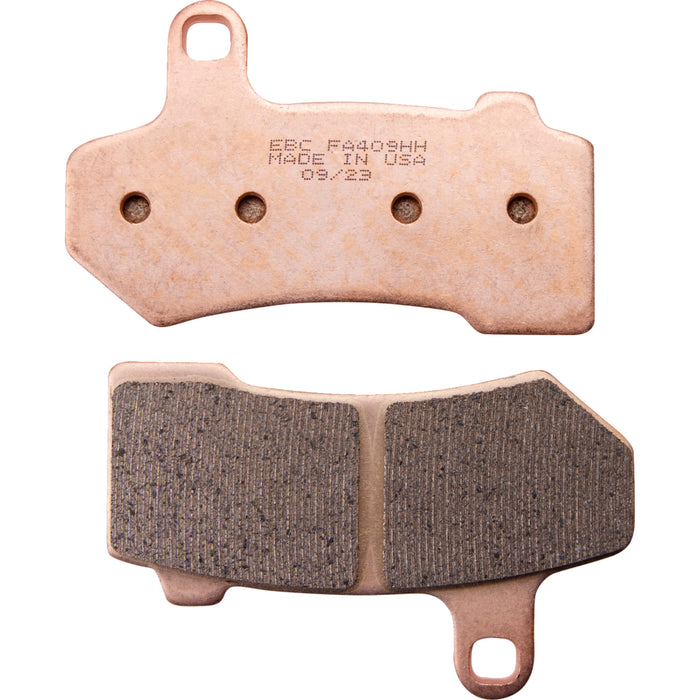 EBC 1721-0538 FA409HH Sintered Metal Harley/Buell Brake Pad HH Brake Pads