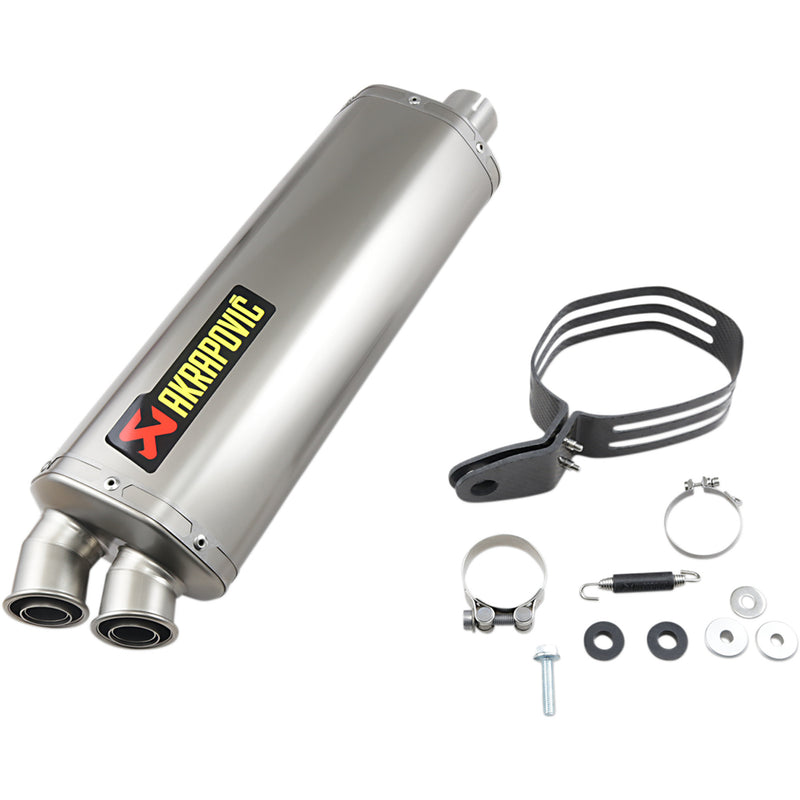 Akrapovic Slip-On Line Muffler - S-H10SO22-HWT Honda CRF1000L Africa Twin / CRF1000L2 Africa Twin Adventure Sports 2018-2019