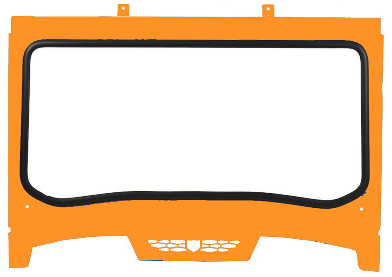 Pro Armor Asylum Front Windshield Orange - P188W460OR Polaris RZR 2019-2022