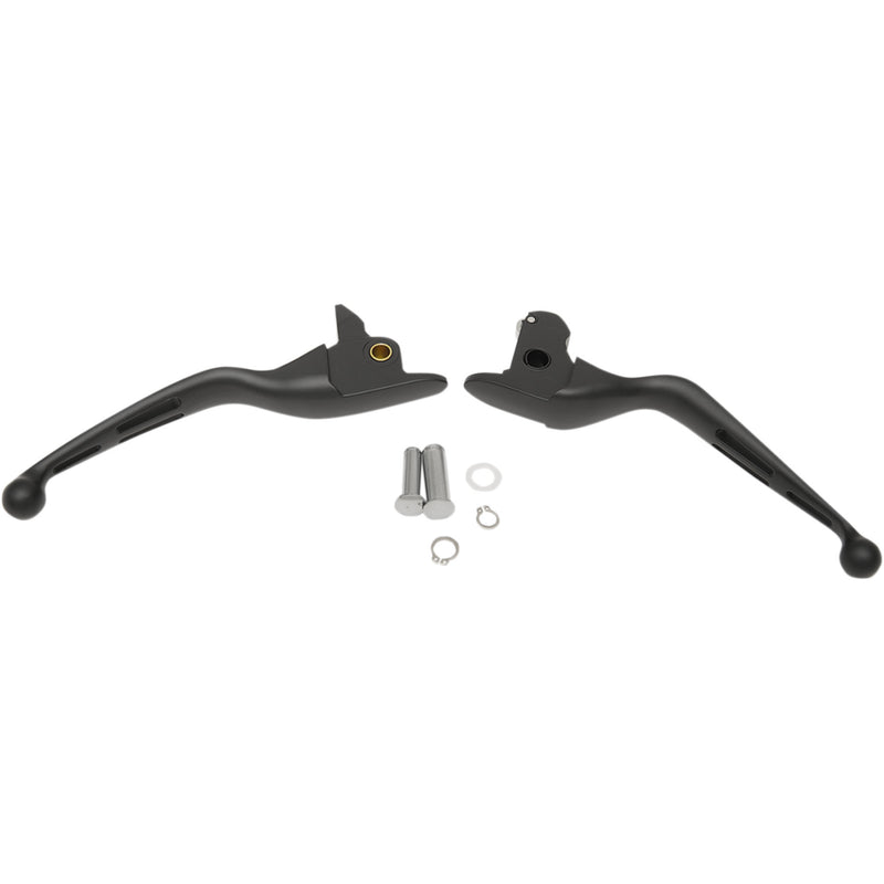 Drag Specialties Slotted Lever Set For Harley Touring 2014-2016
