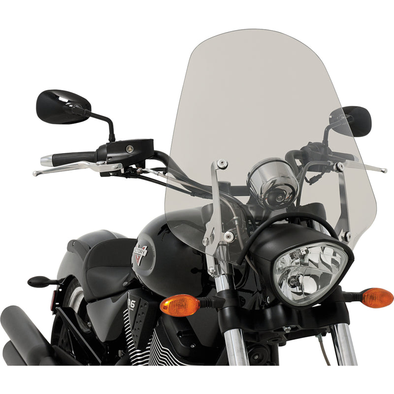 MEMPHIS SHADES MEP5729 MEP5729 Big Shot Sportshield Big Shot Windshield - 9" Headlight Cutout - Solar